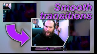 How to do moving transitions in OBS  Scene nesting [upl. by Yurik]