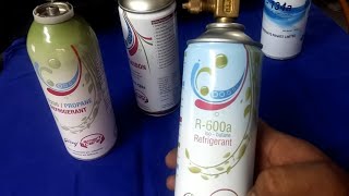 How To Recharge R600A Refrigerant In Refrigerator [upl. by Rockwell817]