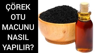 Çörek Otu Macunu Nasıl Yapılır 💯 Her Derde Deva Çörek Otu Faydaları Nelerdir [upl. by Airotkciv702]