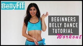 Beginners Bellydance Tutorial  By Leilah Isaac [upl. by Sivrahc]